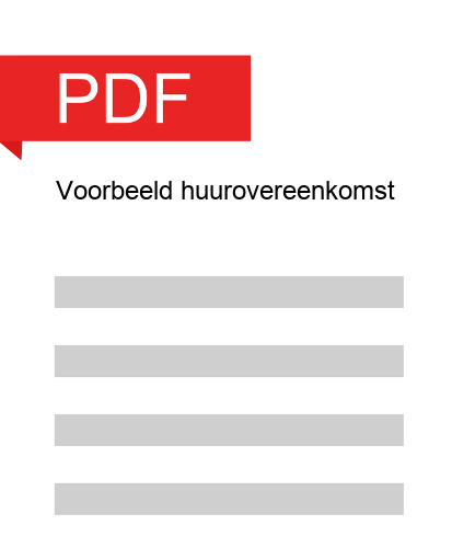 Download voorbeeld huurovereenkomst.